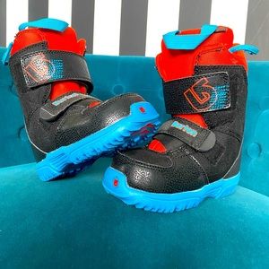 🏂BURTON*mini-grom❄️Kids(unisex)Snowboard🏂Boots-NEW!-sz10C